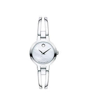 Load image into Gallery viewer, Movado Museum Amorosa Women's 0607357 Mother of Pearl Stainless Steel Watch 24mm MSRP $595