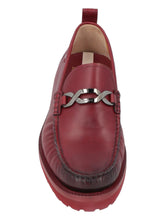 Load image into Gallery viewer, Bally Novian 6301517 Men's Heritage Red Leather Loafers Size 7 MSRP $742