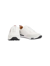 Load image into Gallery viewer, Bally Genk.O 6302319 Men's White Stripe Leather Sneaker MSRP $685