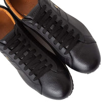 Load image into Gallery viewer, Bally Bredy 6222737 Men's Black Deer Leather Sneakers MSRP $450