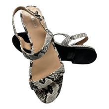 Load image into Gallery viewer, Bally Carlas 6234088 Women's Animal Print Leather Flat Sandals Size 6 MSRP $695