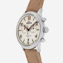 Load image into Gallery viewer, NEW SHINOLA Detroit Men's The Traveler S0120245785 2 Eye Chronograph Watch $850