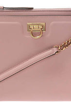 Load image into Gallery viewer, Salvatore Ferragamo Trifolio Women's 724607 Rose Shoulder Bag MSRP $1890