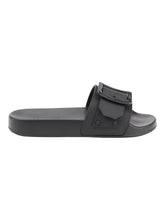 Load image into Gallery viewer, Bally Jeline 6231191 Women's Black Rubber Slide Sandals MSRP $230