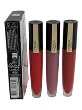 Load image into Gallery viewer, L'Oreal Rouge Signature Matte Lipstick 3Pc Set 0.24oz / 7ml Each