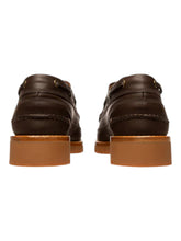 Load image into Gallery viewer, Bally Tristan 6300101 Men's Ebano Moccasins Leather Shoes Size 9.5 MSRP $885