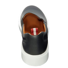 Load image into Gallery viewer, Bally Charles 6240396 Men's Black Lamb Leather Sneakers MSRP $570