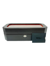 Load image into Gallery viewer, Wolf 458306 Windsor 5 Piece Watch Box in Brown & Orange MSRP $215