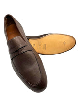 Load image into Gallery viewer, Bally Plator 6216723 Men's Coconut Calf Leather Loafers MSRP $750