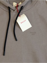 Load image into Gallery viewer, Bally 6302011 Men's Embroidered Logo Cotton Hooded Sweatshirt Size S MSRP $370