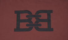 Load image into Gallery viewer, Bally 6301037 Men's Burgundy 100% Organic Cotton Print T-Shirt Size XXS