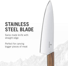 Load image into Gallery viewer, Victorinox Swiss Modern 8" Chef's Knife European Walnut Wood Handle | 6.9010.20G