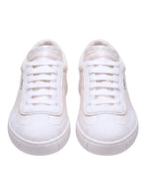 Load image into Gallery viewer, Bally Parrel 6304629 White Leather Low-Top Sneakers MSRP $650