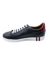 Load image into Gallery viewer, Bally Asher 6217401 Men's Dark Grey Calf Plain Leather Sneakers Size 6.5 MSRP $570