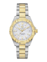 Load image into Gallery viewer, TAG Heuer WBD1320.BB0320 Aquaracer Date Ladies MOP Dial 32 mm Watch MSRP $3500