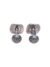 Load image into Gallery viewer, Konstantino Men's Silver and Turquoise Cufflinks MAKJ91-131-137 MSRP $1000
