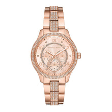 Load image into Gallery viewer, Michael Kors Cooper MK6614 Women's Rose Gold-Tone Quartz 38mm Watch MSRP $325