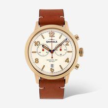 Load image into Gallery viewer, Shinola Detroit Men's The Traveler S0120245784 2 Eye Chronograph Watch $895