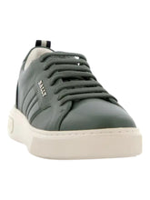 Load image into Gallery viewer, Bally Maxim 6302849 Men's Sage Leather Sneakers MSRP $600
