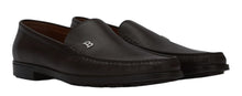 Load image into Gallery viewer, Bally Sistri 6230246 Men's Black Calf Plain Leather Loafers Size 13 MSRP $500