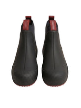 Load image into Gallery viewer, Bally Cubrid 6234581 Men's Black Curling Rubberized Leather Boot MSRP $750