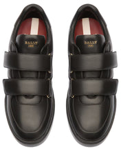 Load image into Gallery viewer, Bally Maylor 6301539 Men's Black Leather Sneakers MSRP $675