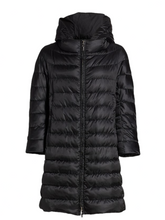 Load image into Gallery viewer, MAX MARA Women's 'The Cube' Noveca Black Reversible Down Coat MSRP $1595