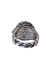 Load image into Gallery viewer, Konstantino Silver & Copper Aeolous Greek Coin Ring Size 11 DMK2083-374 S11 MSRP $565
