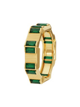 Load image into Gallery viewer, Gucci Link To Love 18K Gold and Tormaline Ring YBC7024140020 MSRP $3,960