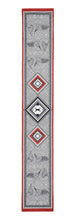 Load image into Gallery viewer, Baccarat 2809053 Ladies Louxor Twillsilk Maxi Tie Black & White Scarf MSRP $290
