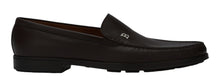 Load image into Gallery viewer, Bally Sistri 6230246 Men's Black Calf Plain Leather Loafers Size 13 MSRP $500