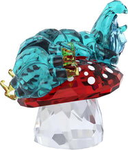 Load image into Gallery viewer, Swarovski Crystal Alice in Wonderland Caterpillar Figurine 5670225