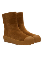 Load image into Gallery viewer, Bally GSTAAD 6302941 Men's Camel Suede Leather Shirling Lined Boots MSRP $675