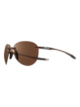 Load image into Gallery viewer, Revo Men's Descend A Polarized Crystal Brown Aviator 62-13-139 MSRP $242