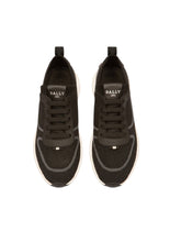 Load image into Gallery viewer, Bally Davyn 6300148 Men's Black & Garconne Mesh Sneakers MSRP $620