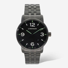 Load image into Gallery viewer, Wenger Swiss Army Men's 01.1741.119 Urban Metropolitan Black Dial Watch 42 mm MSRP $255