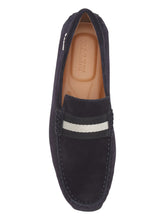 Load image into Gallery viewer, Bally Pearce 6206908 Men's Blue Navy Suede Leather Loafers MSRP $678