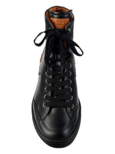 Load image into Gallery viewer, Bally Oldani Men's 6227952 Black High-Top Leather Sneakers MSRP $600