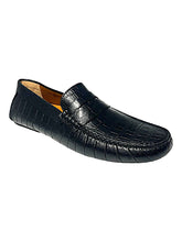 Load image into Gallery viewer, Bally Dreamer 6301195 Men's Black Calf Embossed Leather Loafers MSRP $700