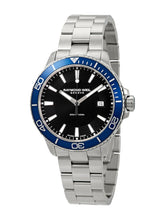 Load image into Gallery viewer, Raymond Weil 8260-ST3-20001 Men's Tango Black Dial 42mm Watch MSRP $995