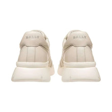 Load image into Gallery viewer, Bally Brinkley 6239585 Men's Dusty White Calf Leather Sneakers MSRP $570