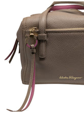 Load image into Gallery viewer, Salvatore Ferragamo Addy Women's 629504 Nutmeg Leather Handbag MSRP $2600