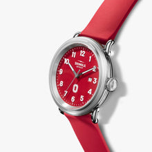 Load image into Gallery viewer, Shinola The Buckeye Detrola S0120018330 Men's Red Watch 43mm