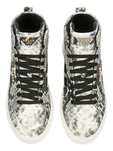 Load image into Gallery viewer, Bally Meson 6301300 Men's White Snakeskin Embossed High Top Sneaker MSRP $720