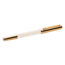 Load image into Gallery viewer, Swarovski Crystalline 5136548 Rose Gold-Tone Plated Stardust Rollerball Pen $65