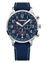 Load image into Gallery viewer, Wenger Swiss Army Men's 01.1543.117 Attitude Chrono Blue Dial Watch 44 mm MSRP$330