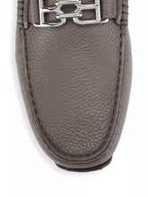 Load image into Gallery viewer, BALLY Parsal 6303266 Men's Dark Mineral Leather Loafers MSRP $720
