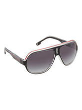 Load image into Gallery viewer, Carrera Speedway/N Men's Pilot Black Frame Grey Gradient 63-12-130 Sunglasses MSRP $180