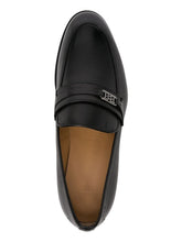 Load image into Gallery viewer, Bally Wember 6239863 Men's Black Calf Leather Loafers MSRP $720