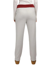 Load image into Gallery viewer, Bally 6302923 Men's Curling Collection in Grey & Red Cashmere Pants MSRP $1500